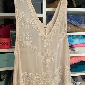Free people beaded blouse